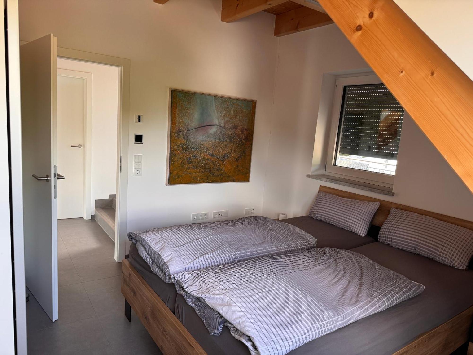 Moderne Ferienunterkunft/Wohnung Burgthann 外观 照片